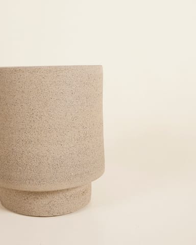Chad Pot Taupe Ø 15 cm