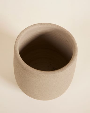 Hubert Pot Taupe  Ø 13.5 cm