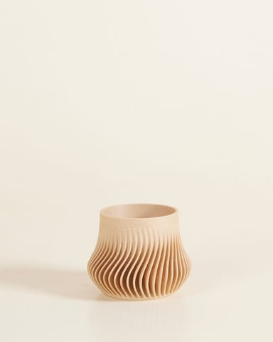 Bébé Robin Wood Pot Wavy Ø 5.5 cm