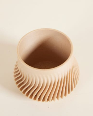 Bébé Robin Wood Pot Wavy Ø 5.5 cm