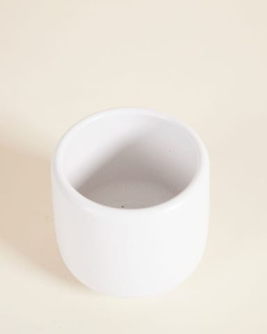 Baby Amber Pot White Ø 6 cm