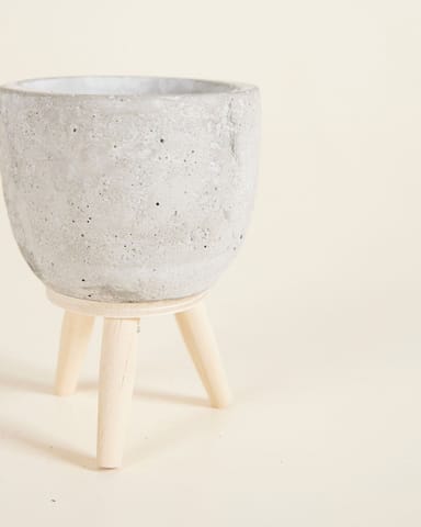 Baby Jimmy Pot Grey Ø 6 cm