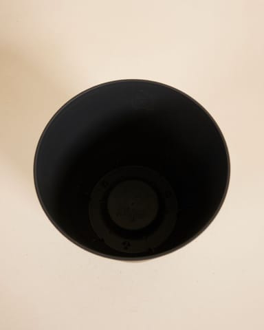 Elho Miles Round Pot Black Ø 18.5 cm