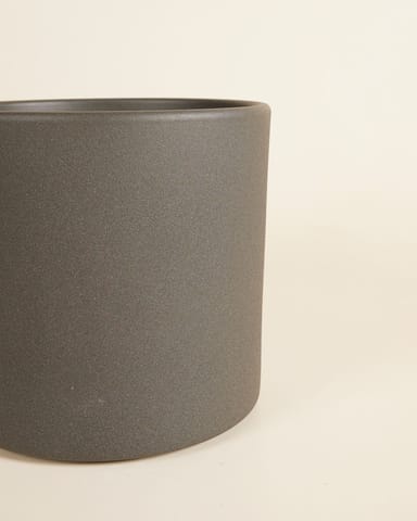 Penny Pot Dark Grey Ø 21 cm