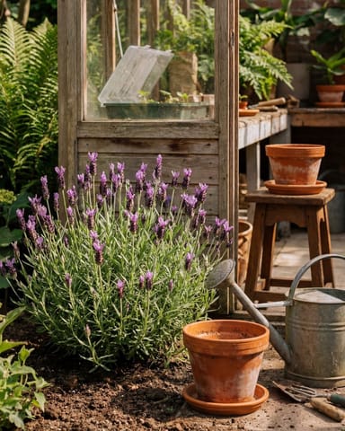 Lavandula Lavender Stoechas Anouk