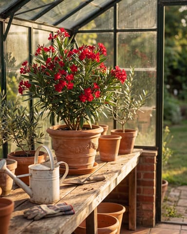 Nerium Adelfa Oleander Rojo