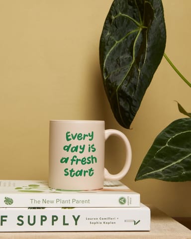 PLNTS Mug Everyday is a fresh start