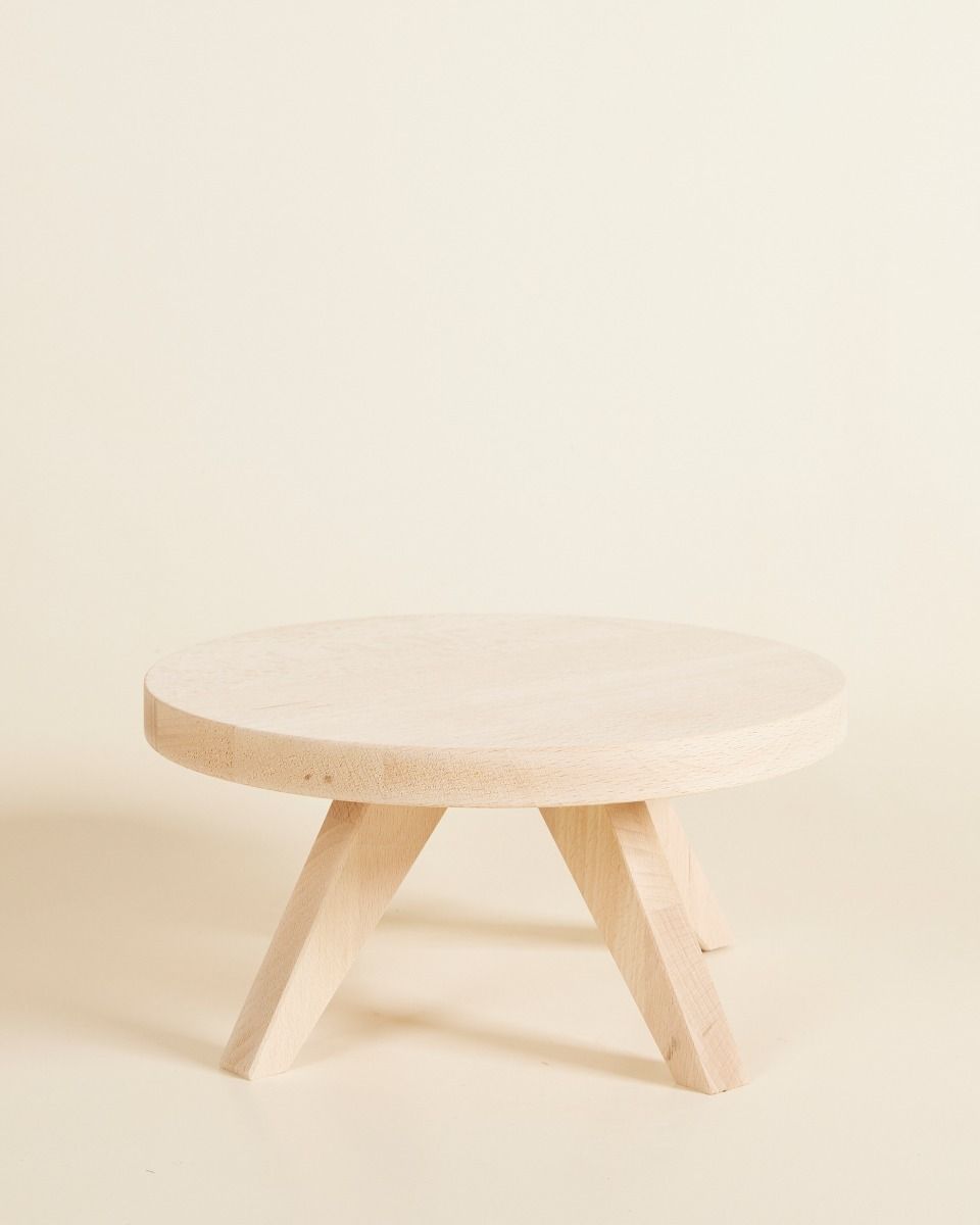 Ronnie Pflanzentisch Holz Height 12 cm