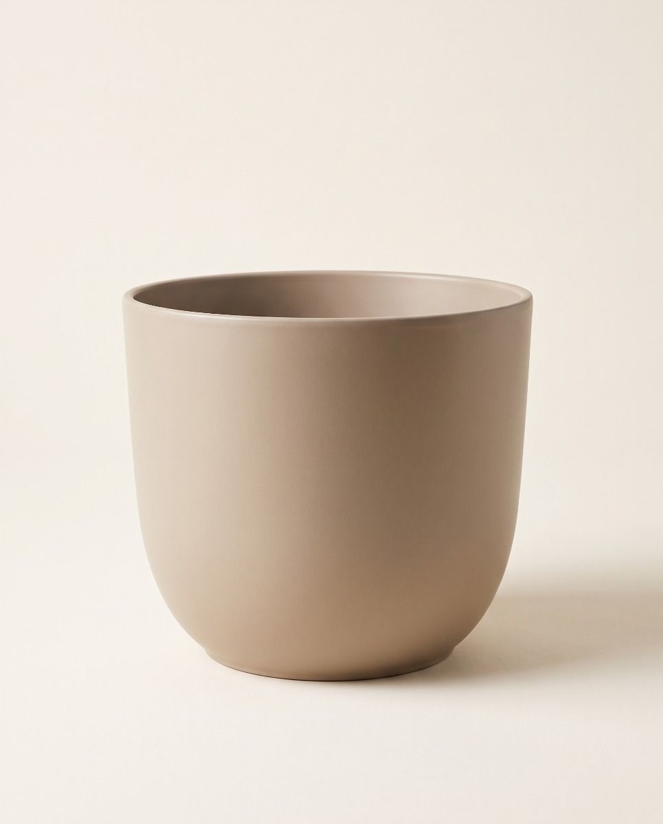 Tusca Pot Taupe Matt Ø 19.5 cm