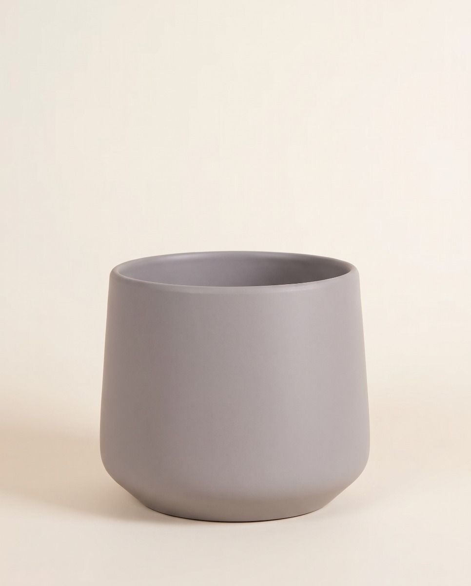 Amber Pot Taupe Matt Ø 17 cm