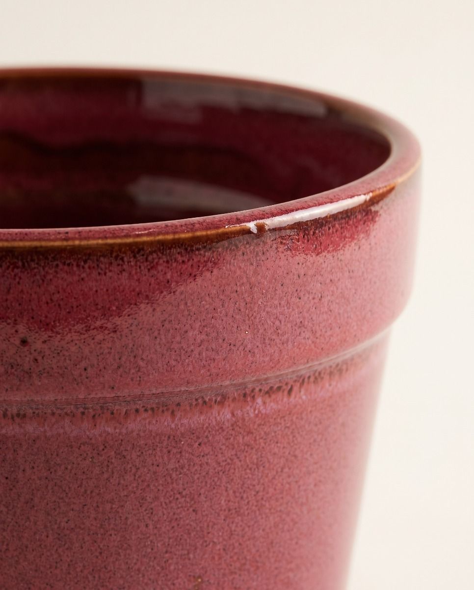 Clint Pot with Saucer Pink Ø 17 cm
