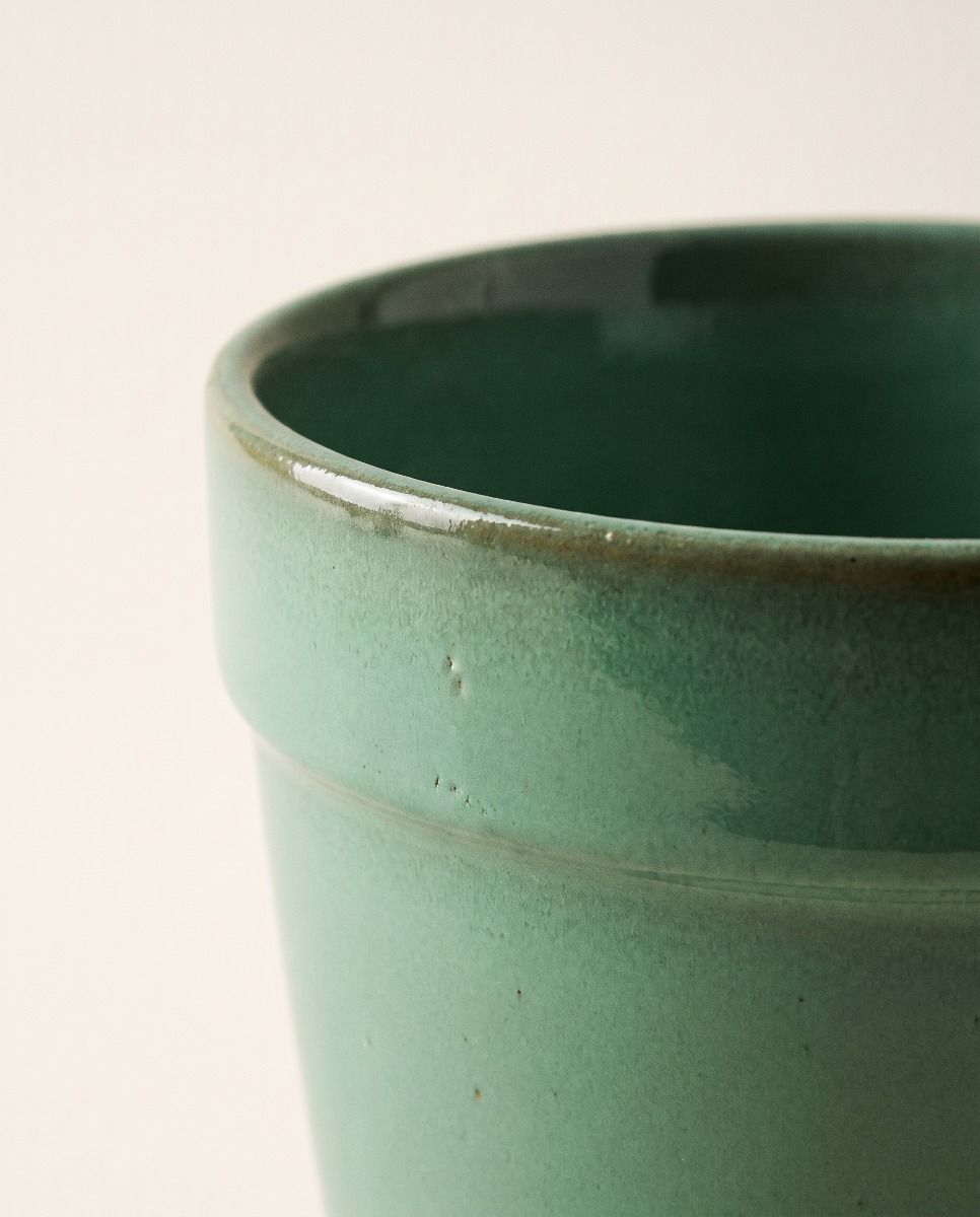 Clint Pot with Saucer Mint Green Ø 17 cm