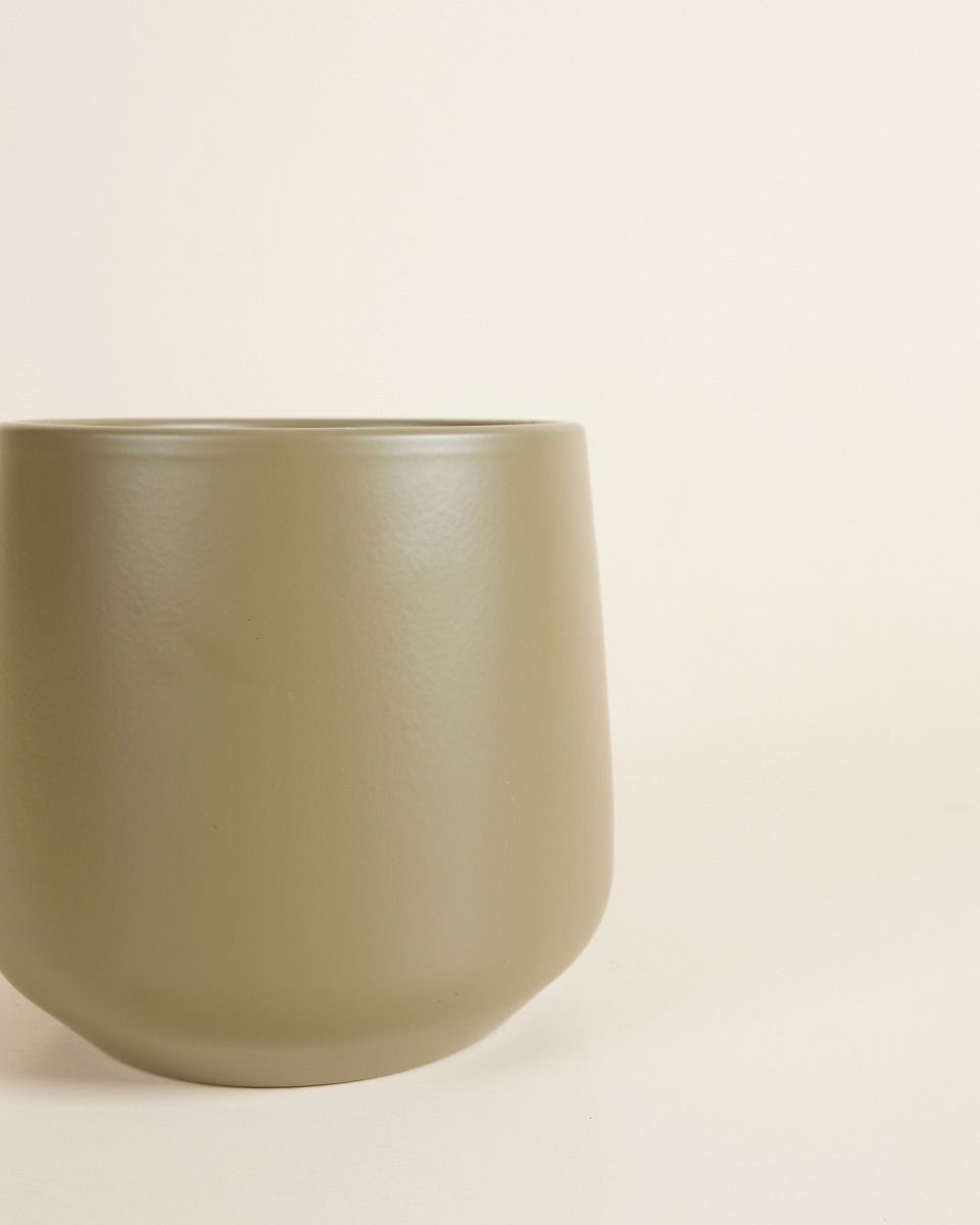 Amber Pot Green Ø 12 cm
