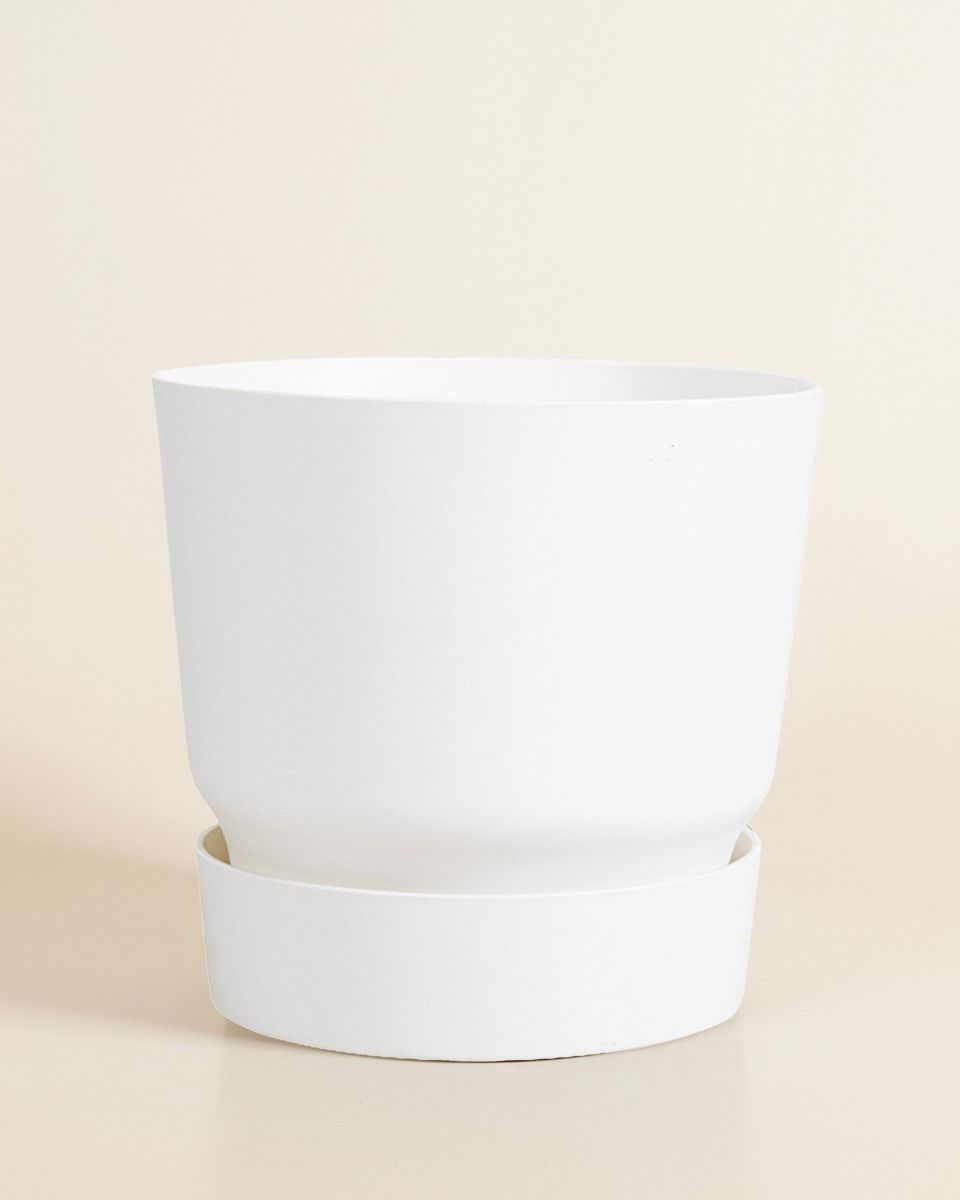 Elho Miles Round Pot White 24 cm