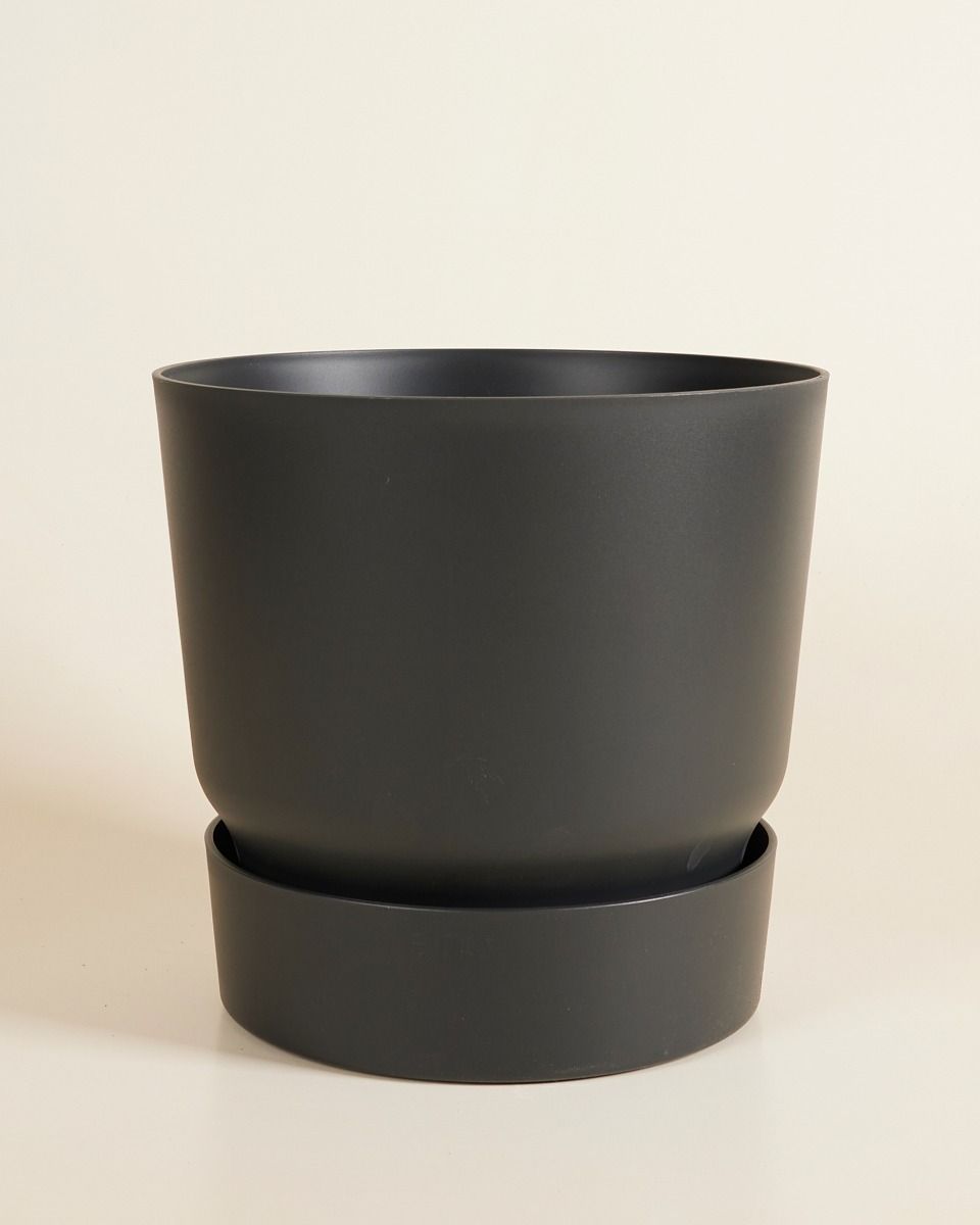 Elho Miles Round Pot Black 30 cm