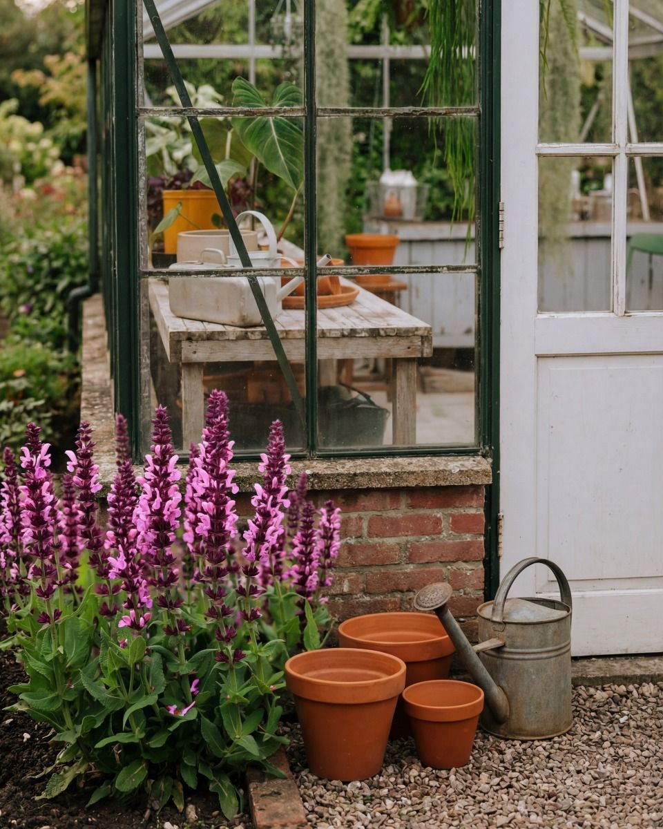 Salvia Sage Nemorosa Sensation Deep Rose