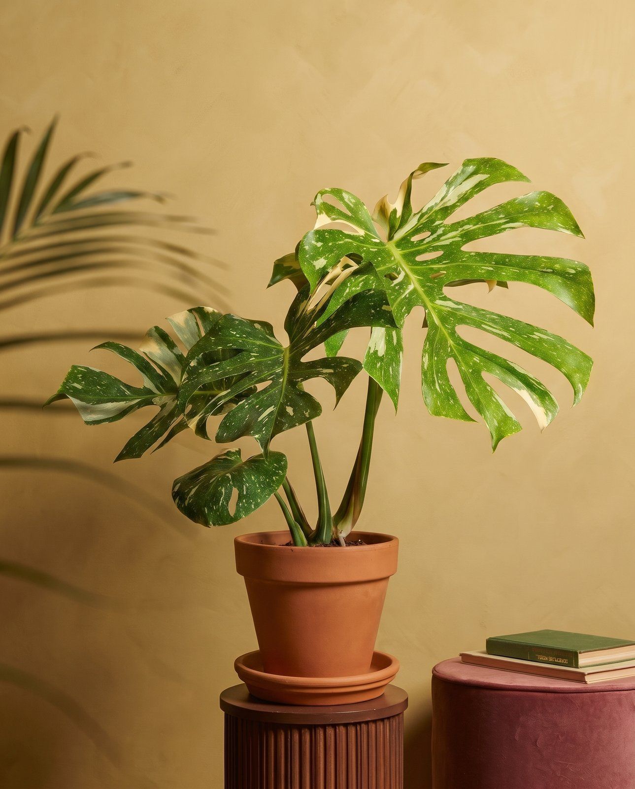 Monstera Pianta del formaggio svizzero Thai Constellation