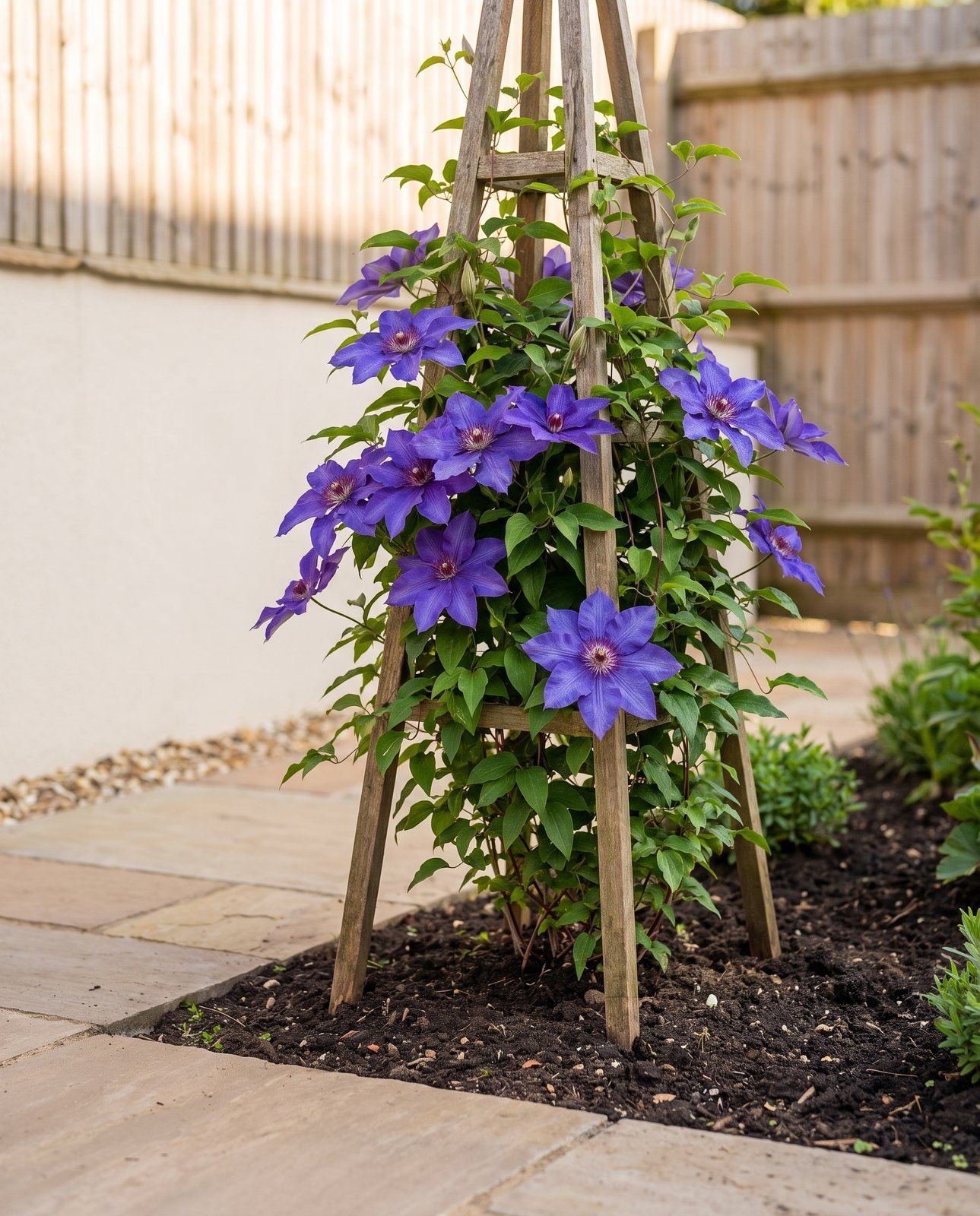 Clematis Clematide The President