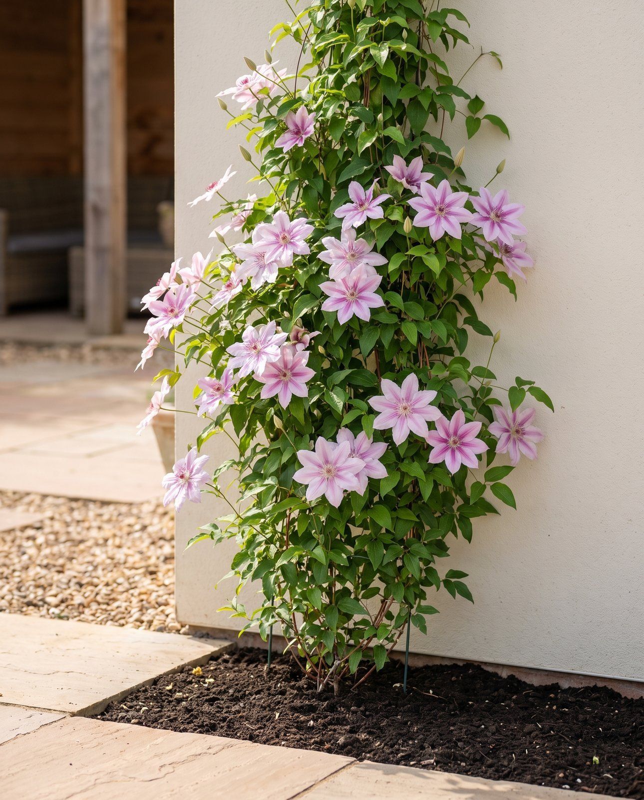 Clematis Clematide Nelly Moser