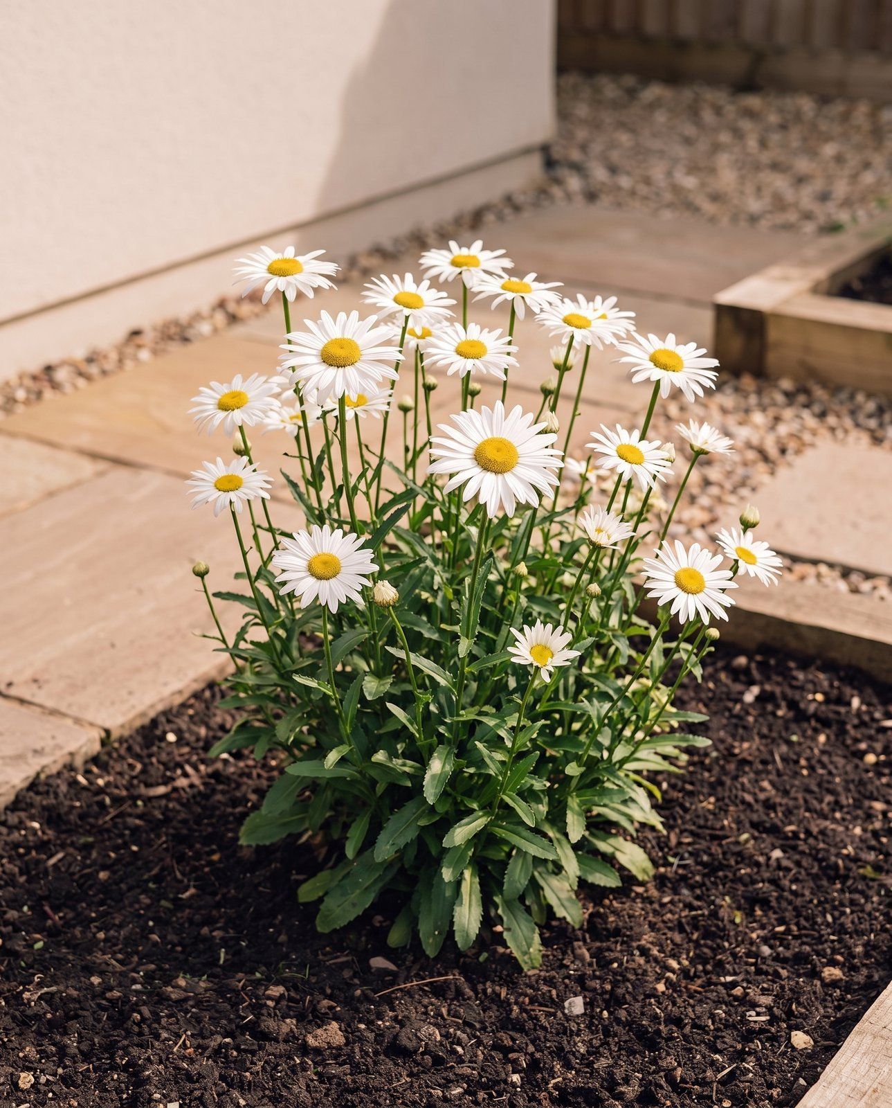 Leucanthemum Margerite Silberprinzesschen