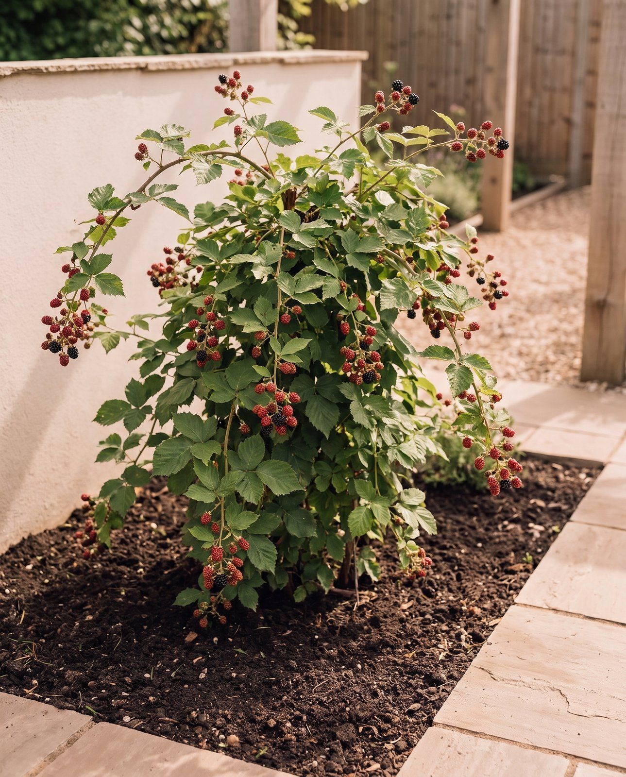 Rubus Brombeere dornenlos Fruticosus thornfree