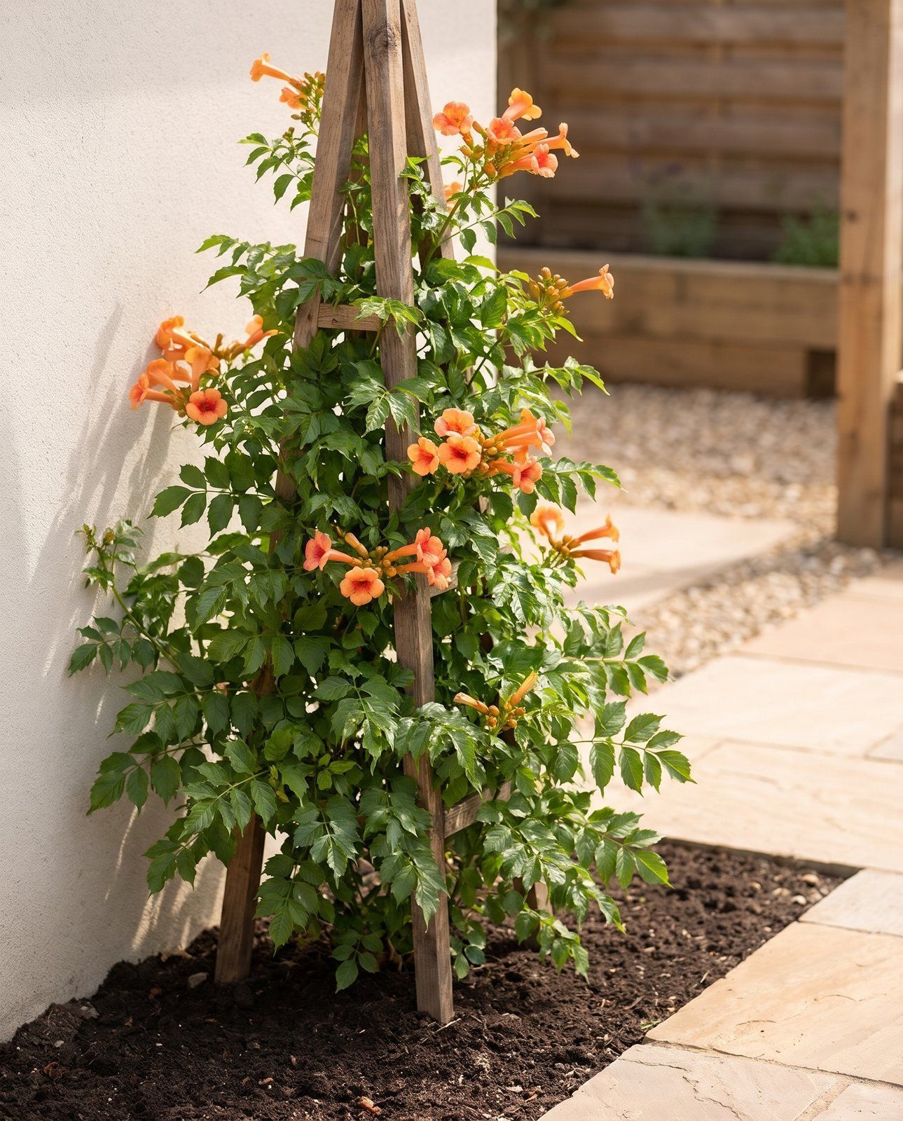 Campsis Trompetenblume Radicans Galen