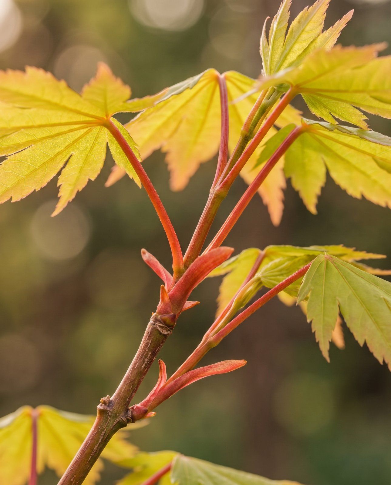 Acer Fächerahorn Palmatum Orange Dream