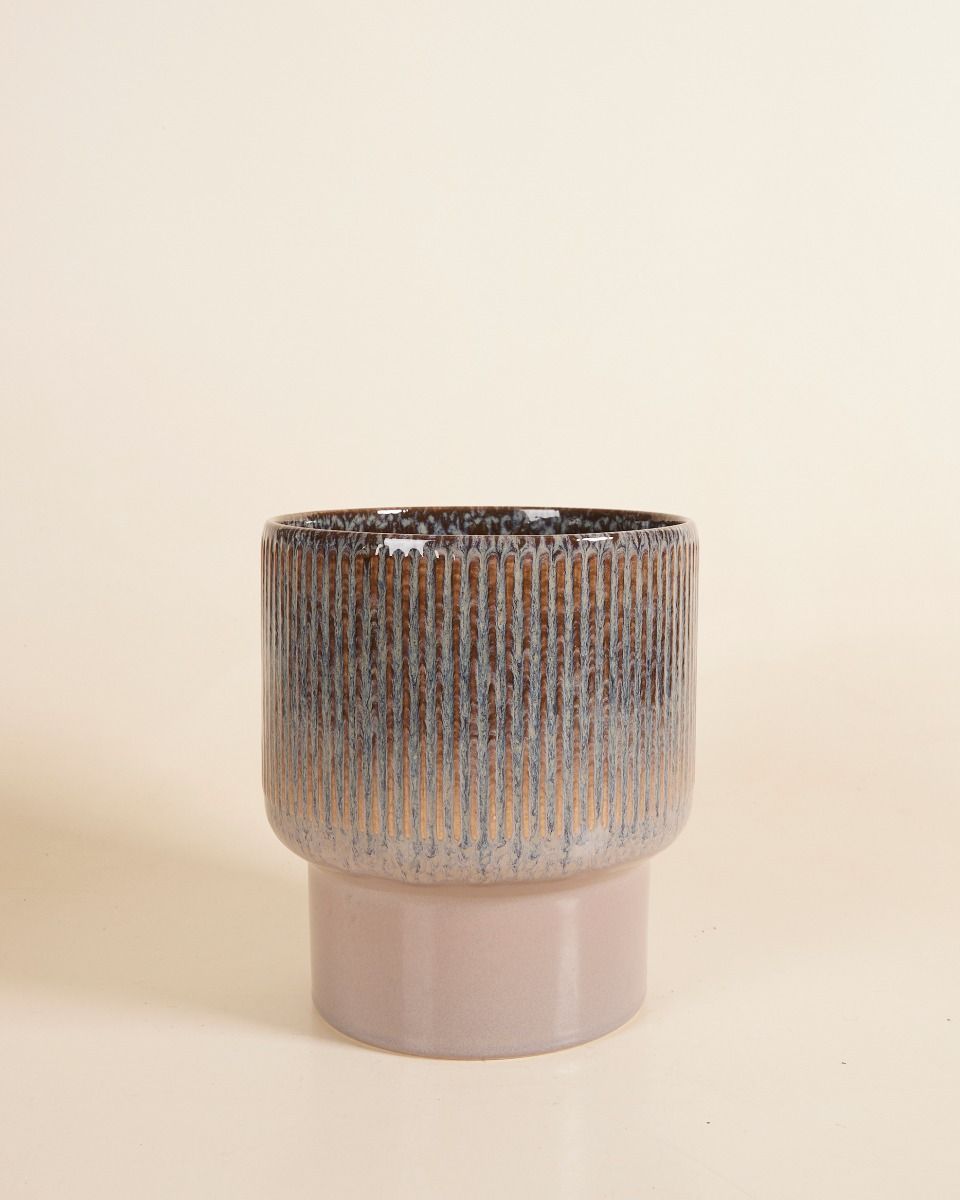 Vaso Jade Marrone Ø 19 cm