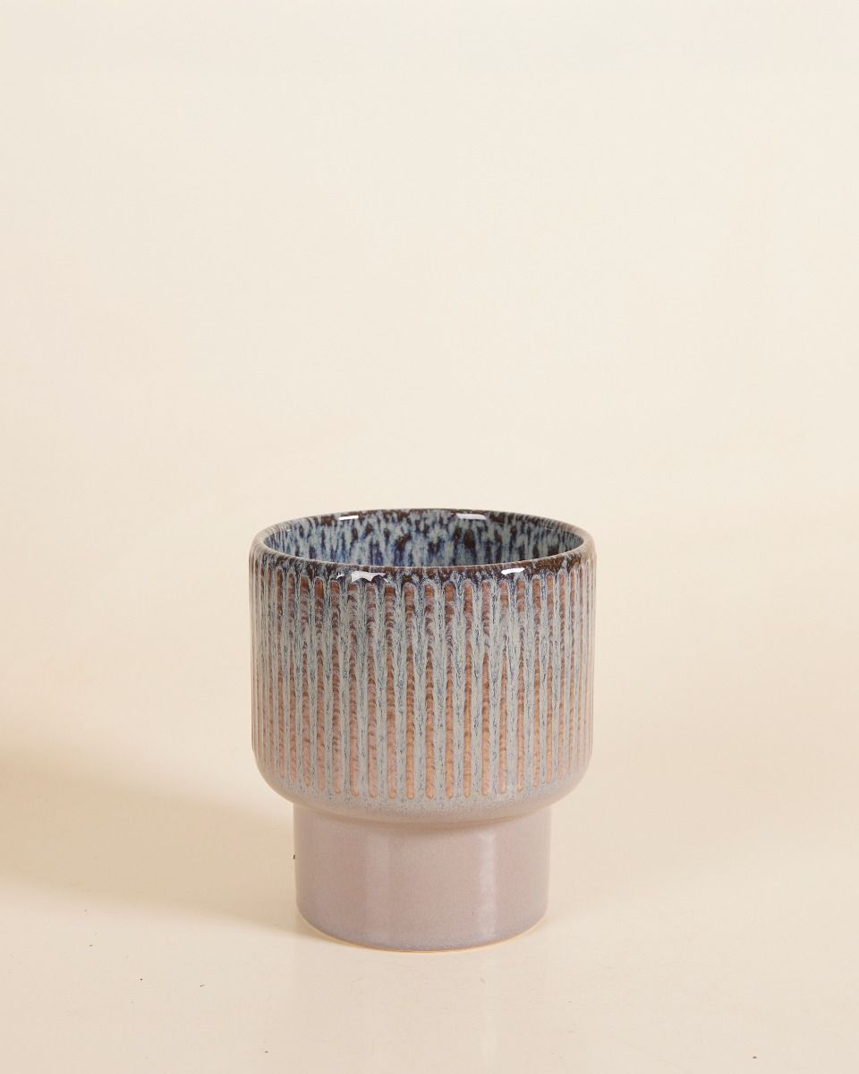 Jade Topf Braun Ø 12 cm