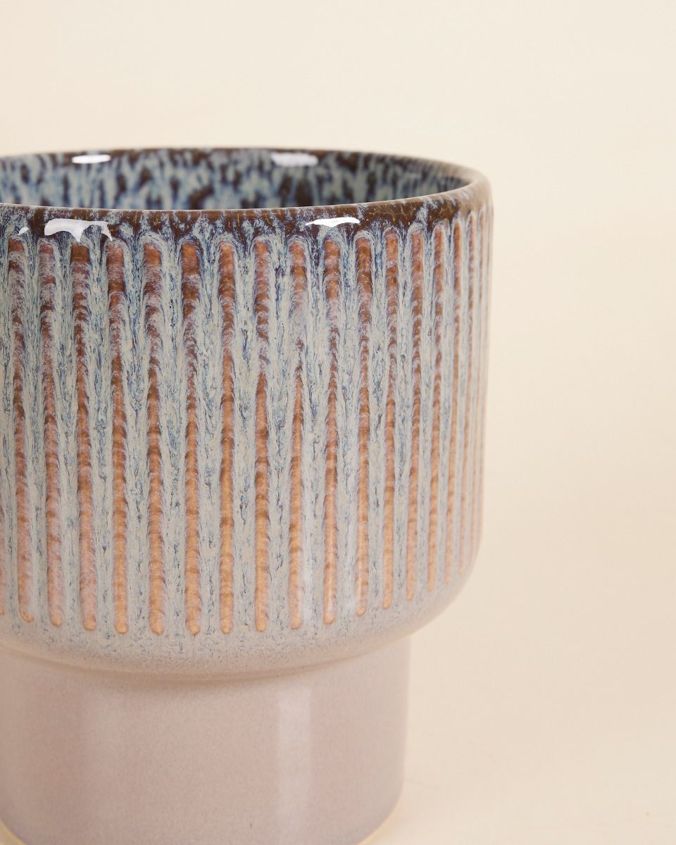 Jade Pot Brown Ø 12 cm