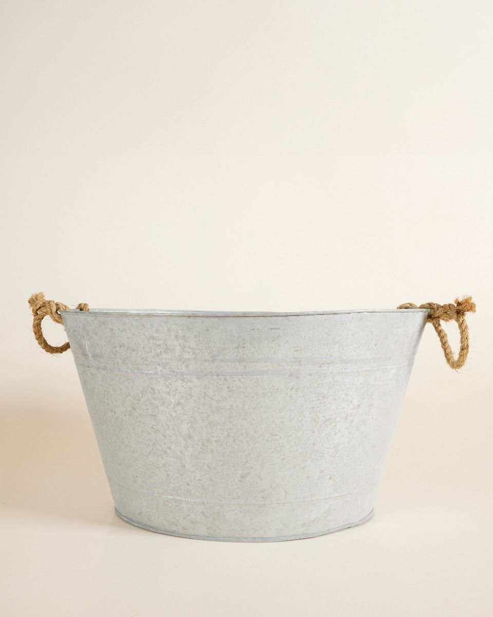 Harper Tub Zinc 50 x 36 x 27 cm