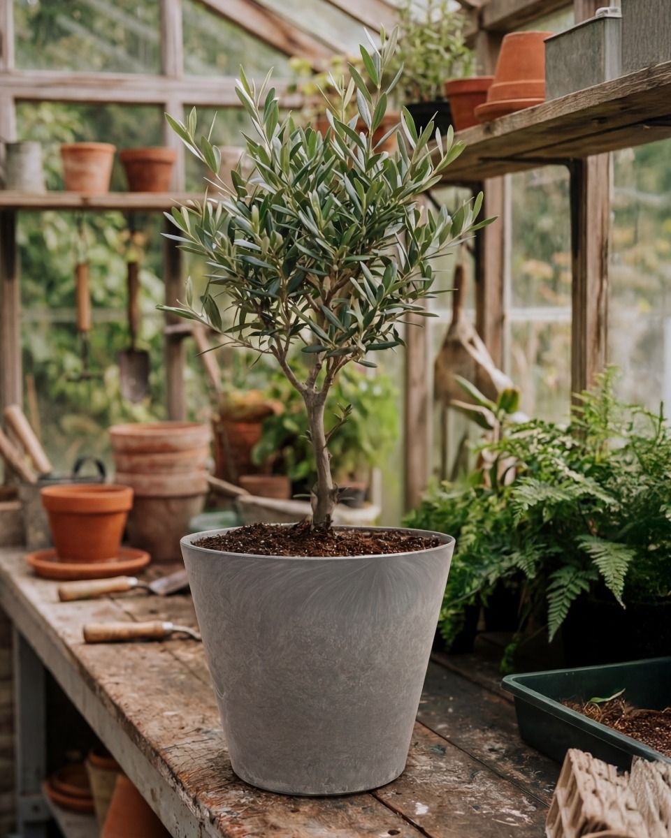 Claire pot Grey Ø 21 cm