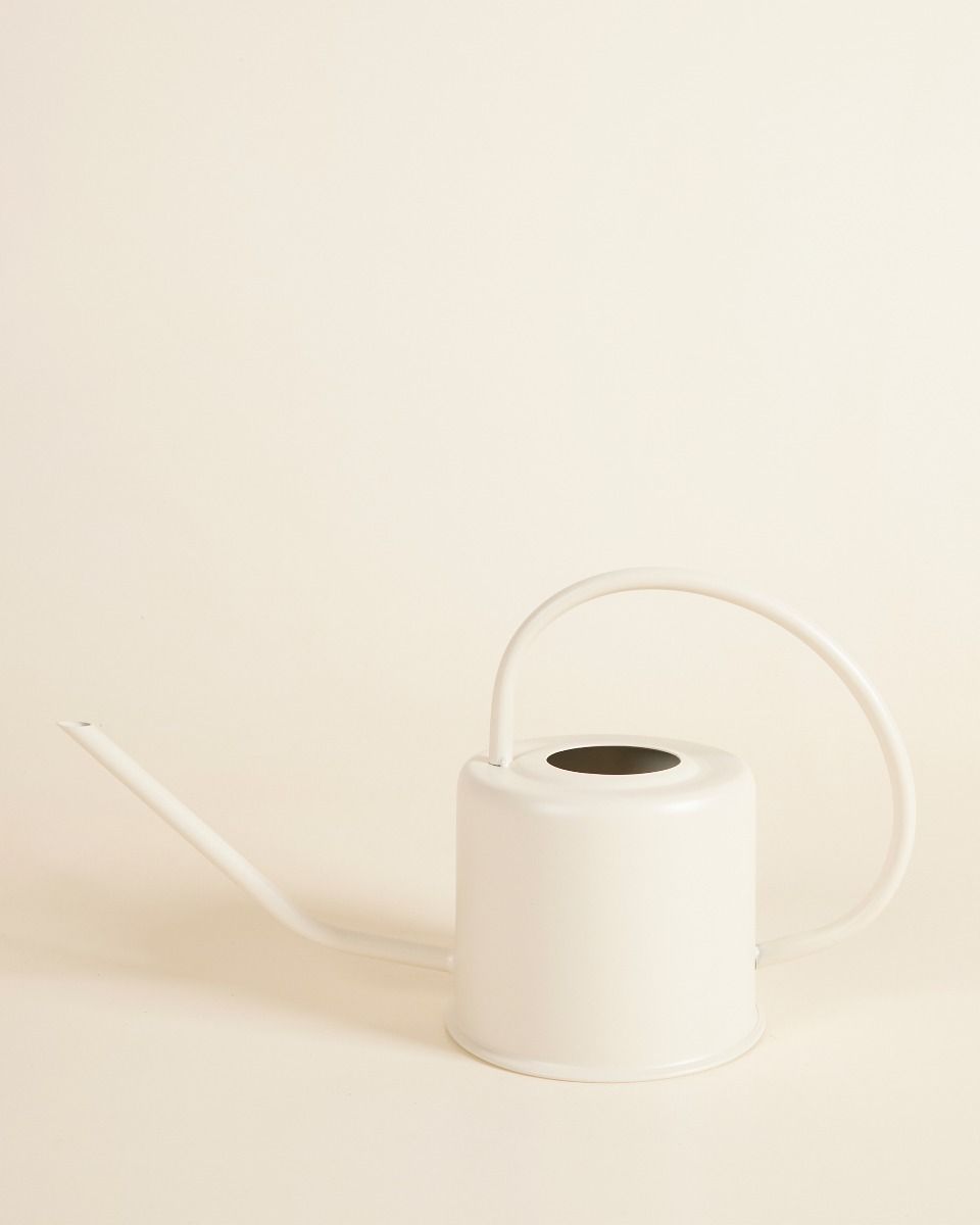 Ancho Watering Can Off White 1.2 liter
