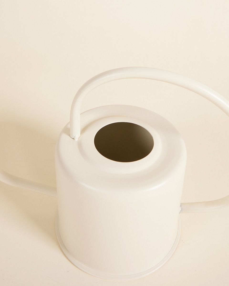 Ancho Watering Can Off White 1.2 liter