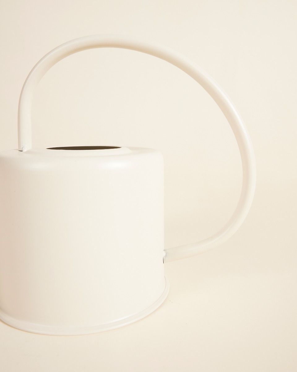 Ancho Watering Can Off White 1.2 liter