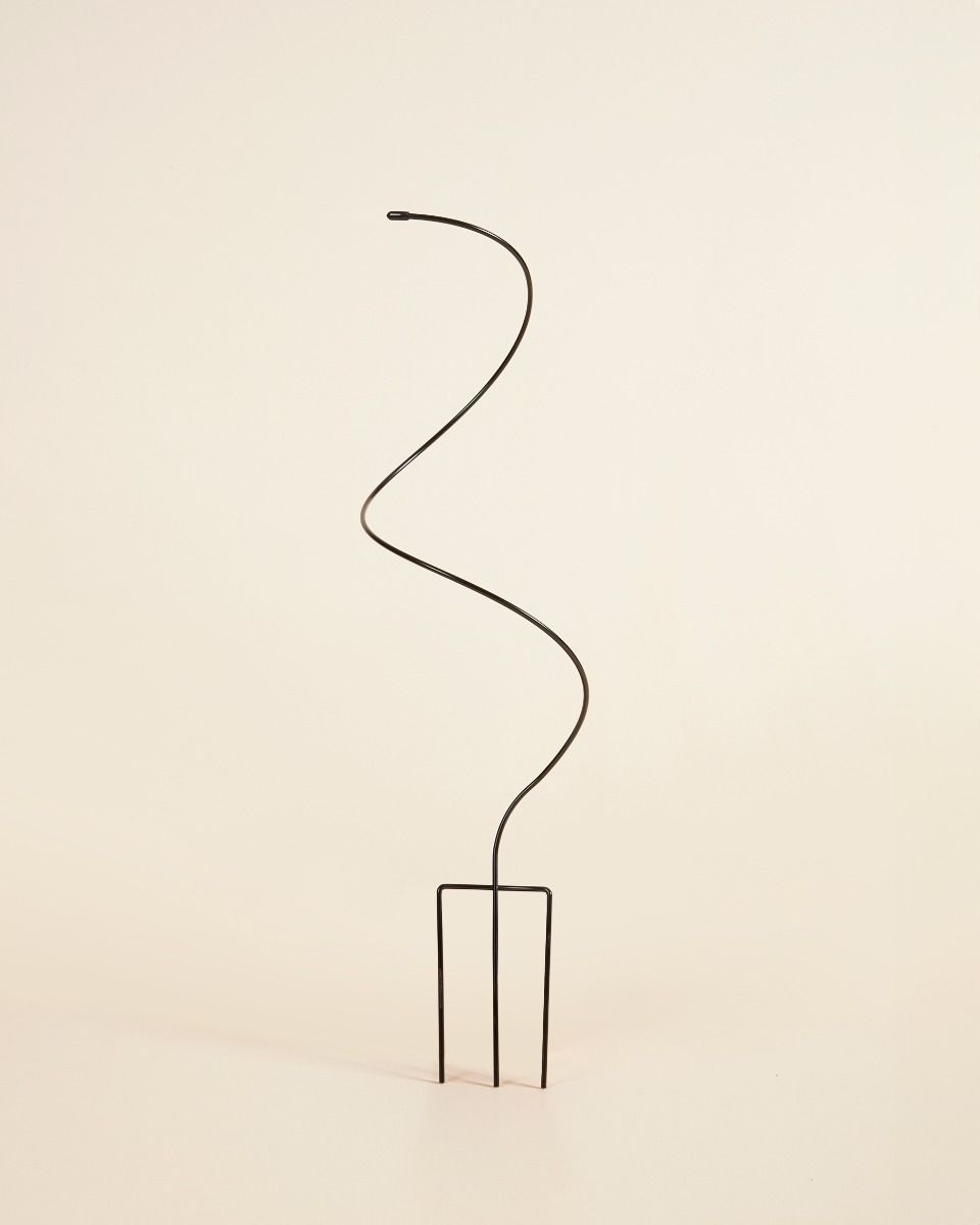 Tuteur de Plante Spiral Noir 47 cm