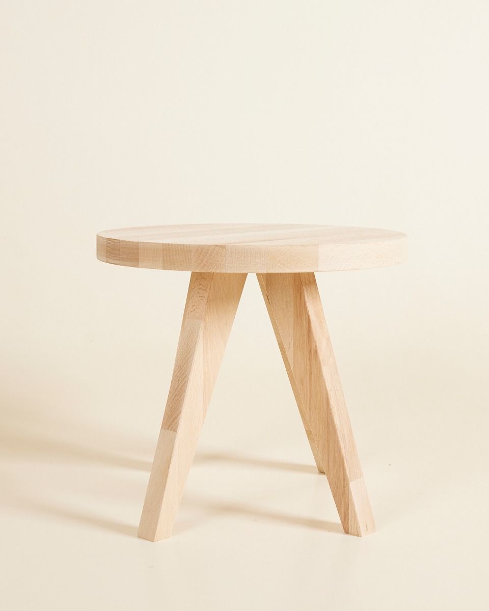 Ronnie Plant Table Wood Height 22 cm