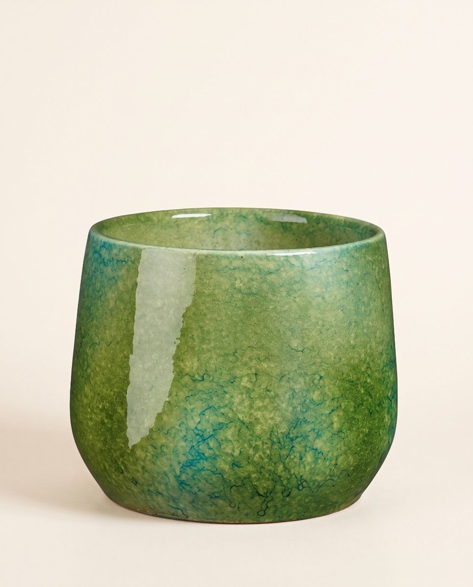 Hugo Pot Green Ø 19 cm