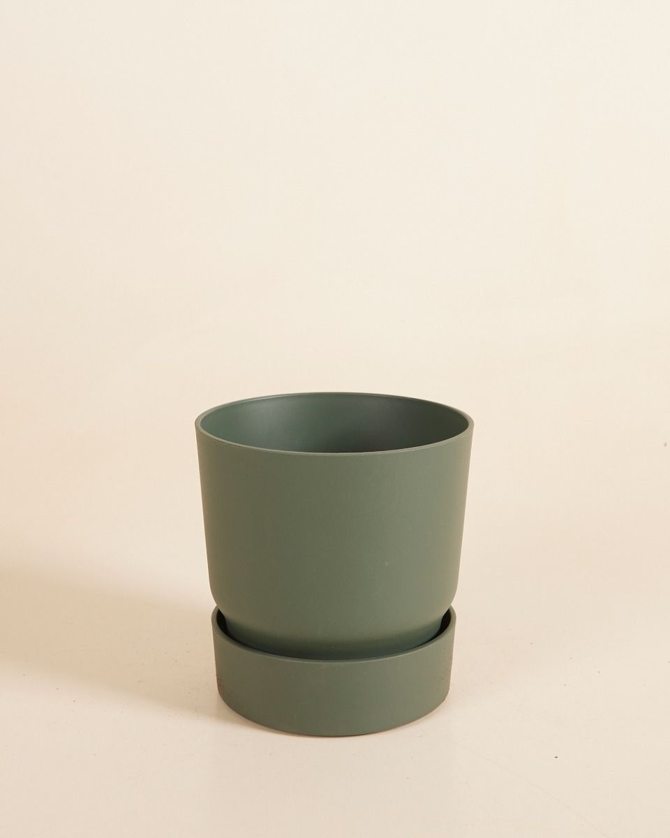 Elho Miles Round Pot Green Ø 13 cm