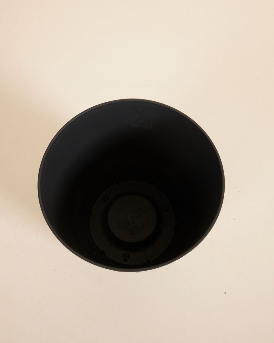 Vaso rotondo Ehlo Miles Nero Ø 13 cm