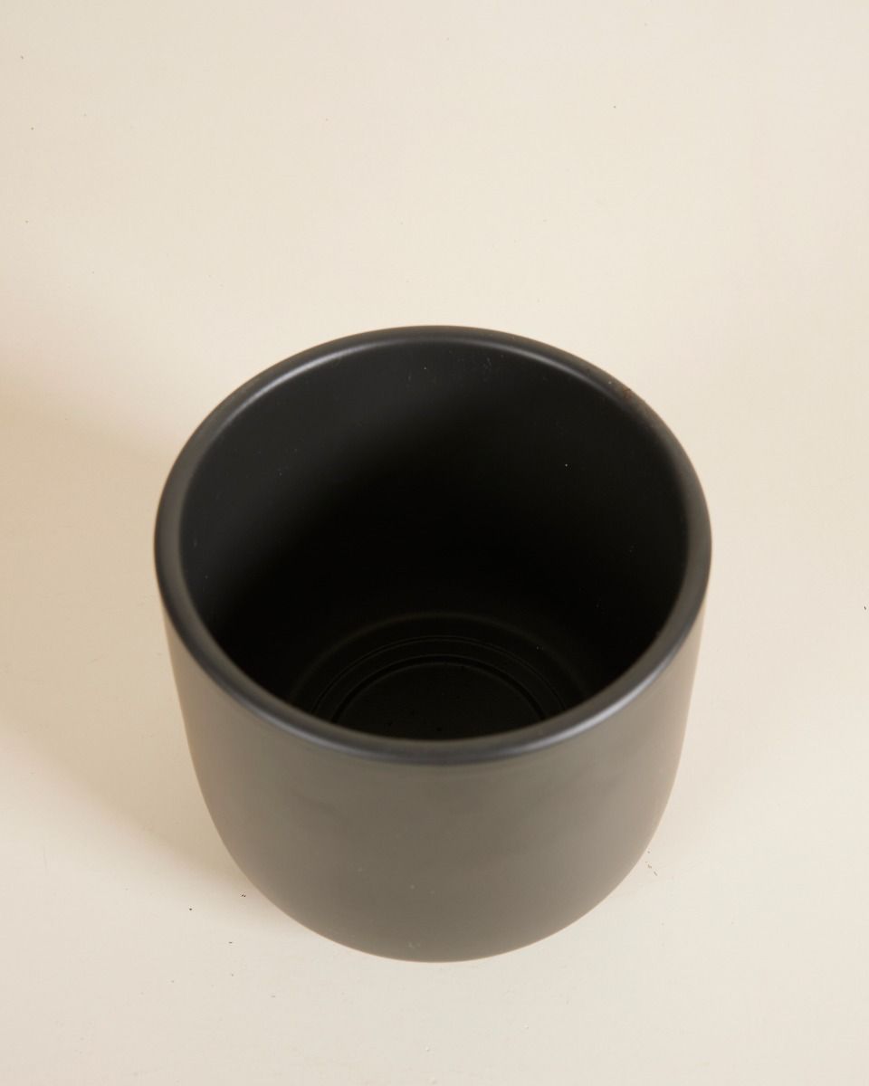 Amber Pot Zwart Ø 12 cm