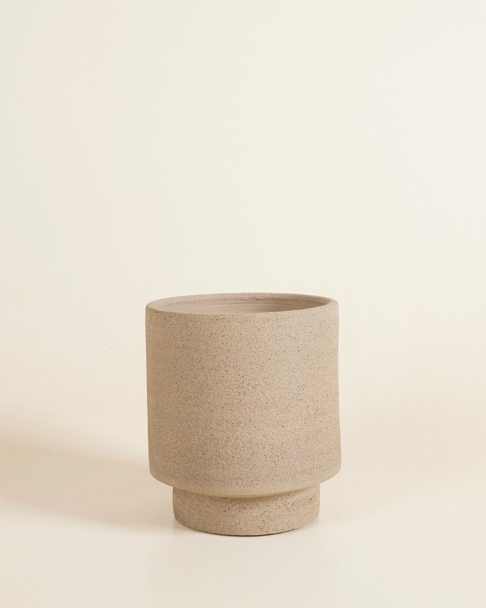 Chad Pot Taupe Ø 15 cm