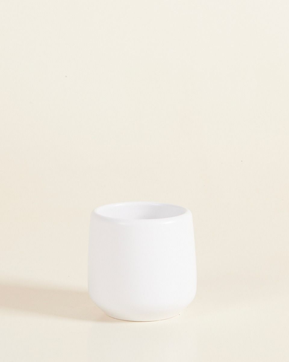 Baby Amber Pot White Ø 6 cm