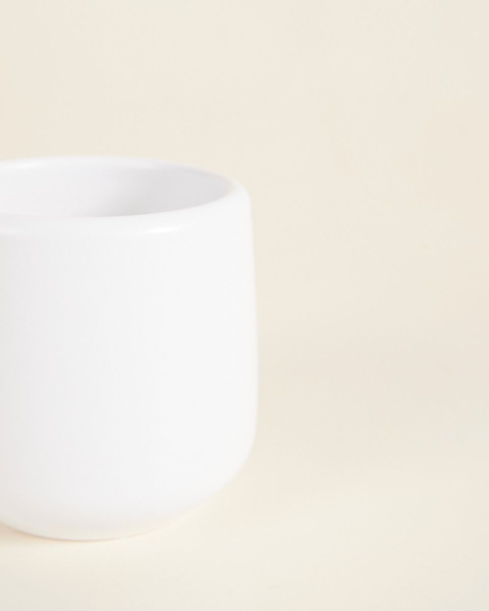Baby Amber Pot White Ø 6 cm