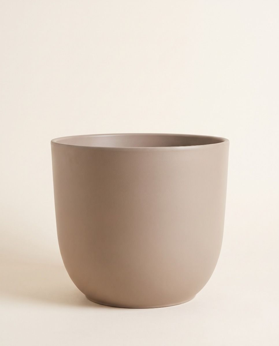 Tusca Pot Taupe Matt Ø 25 cm