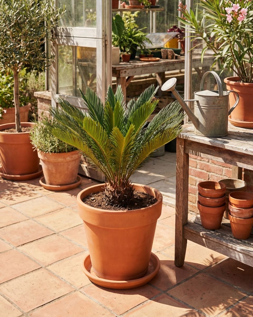 Cycas Palma de iglesia Revoluta