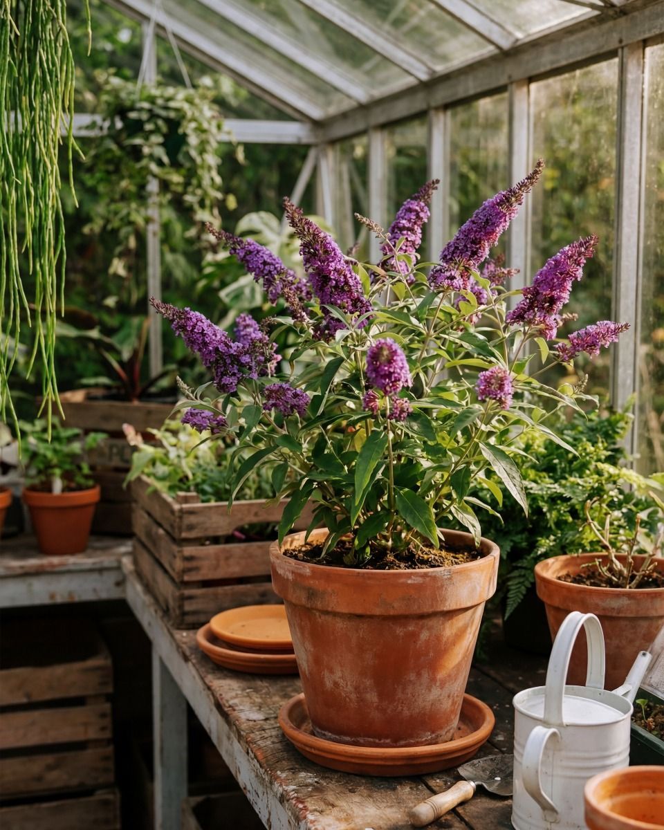 Buddleja Buddleia Butterfly Candy Little Purple