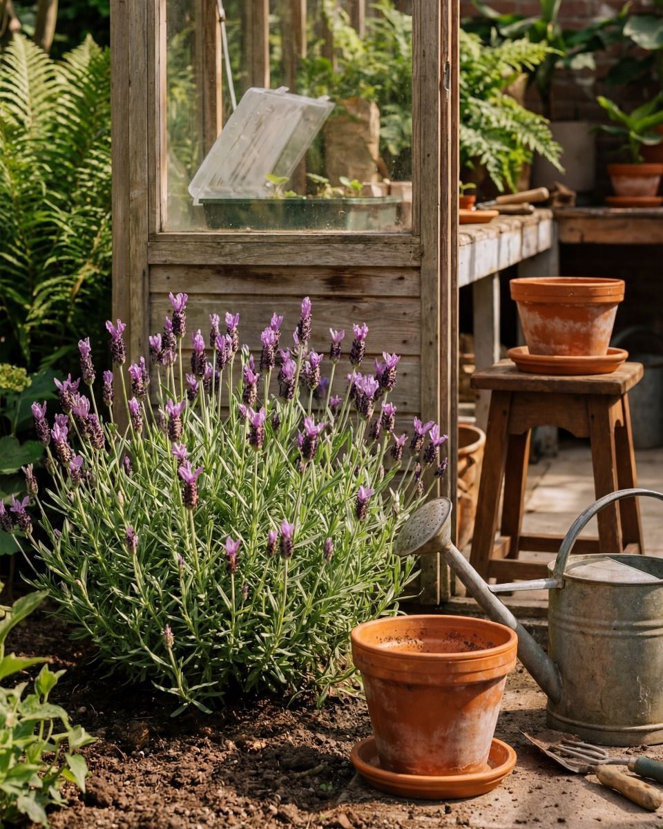 Lavandula Lavender Stoechas Anouk