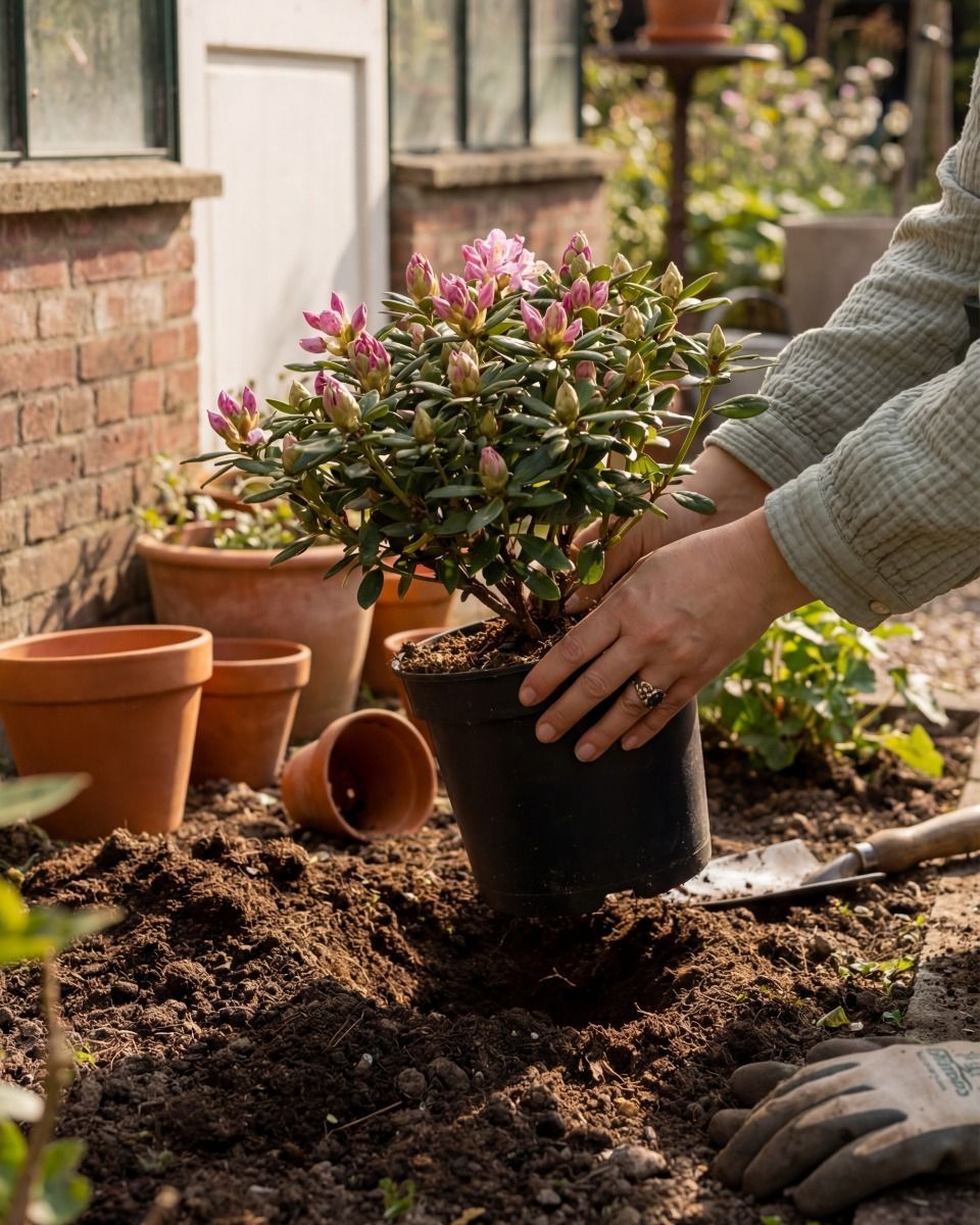 Rhododendron Buxus Bloombux Pink'