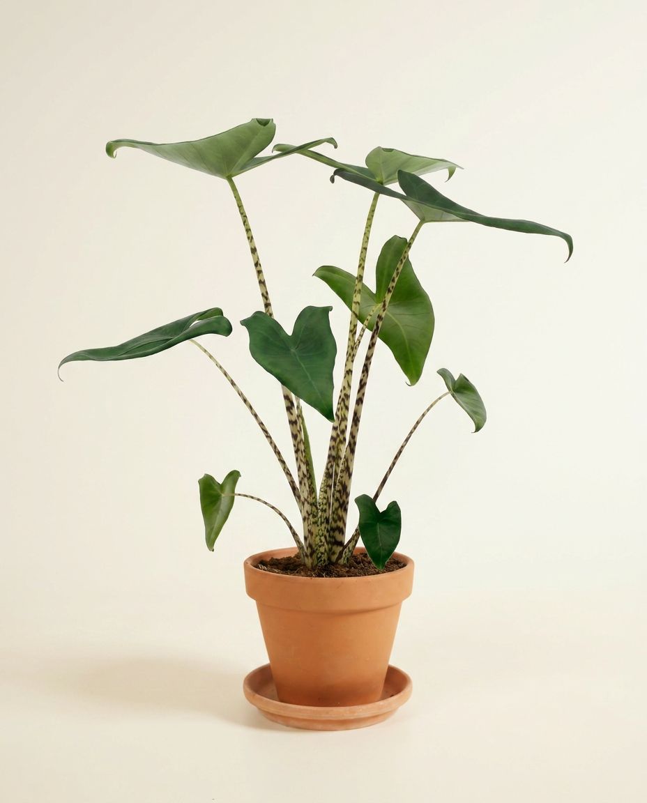 Alocasia Orecchie di elefante Zebrina